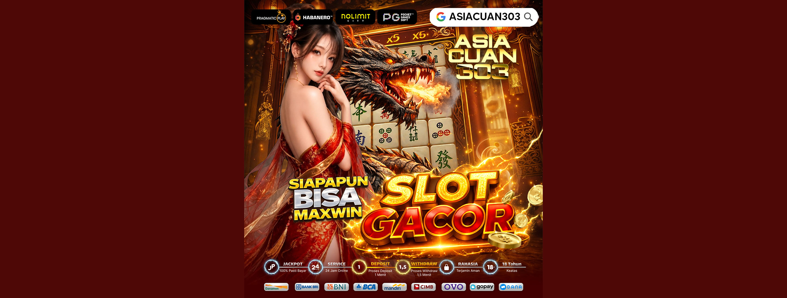 Asiacuan303: Link Situs Slot Online Gacor Hari Ini Gampang Cuan